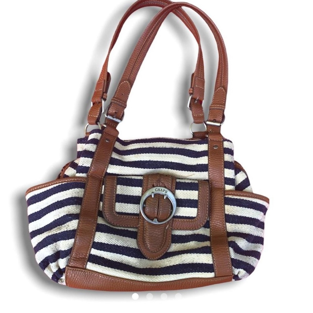 Sailor navy and cream detailed bag